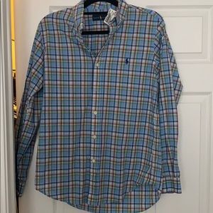 Men’s polo brand button up